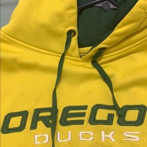 One of a kind Oregon Ducks hoodie